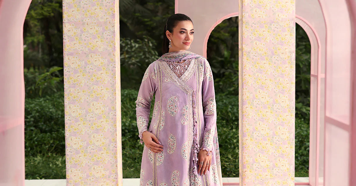 AFA - MARIA B - MPrints Embroidered Lawn Unstitched 3Pc - 161