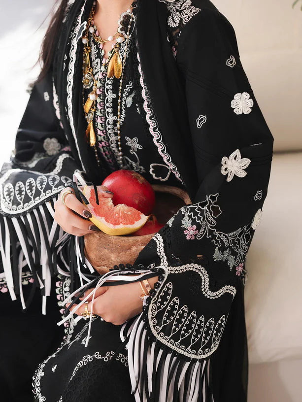 AFA - Qalamkar - Sahil - Embroidered Lawn Unstitched 3Pc Suit SA-02 LIANA - 231