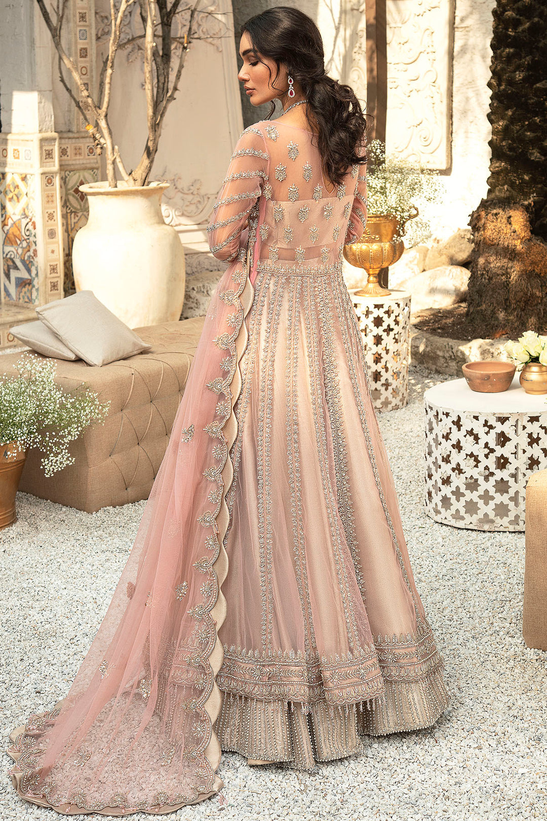 AFA - MOTIFZ - 0106-PALATIAL HAND EMBELLISHED SILK NET - 135