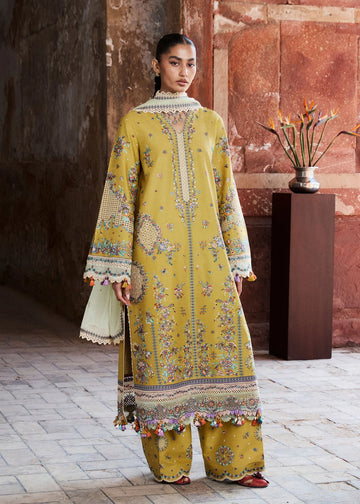 AFA - HUSSAIN REHAR LAWN  - Sari - 156