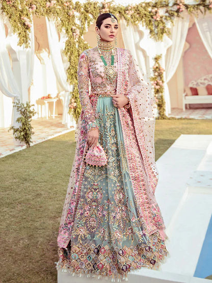 AFA - Gulaal - Joli Embroidered Net 3-Piece Suit WS-03 - 115