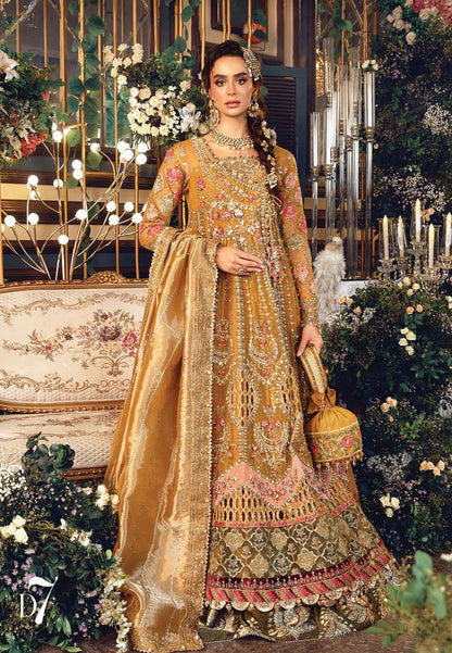 AFA - Maria B - 3 Pc Embroidered Organza Suit | BD-2907 - 101