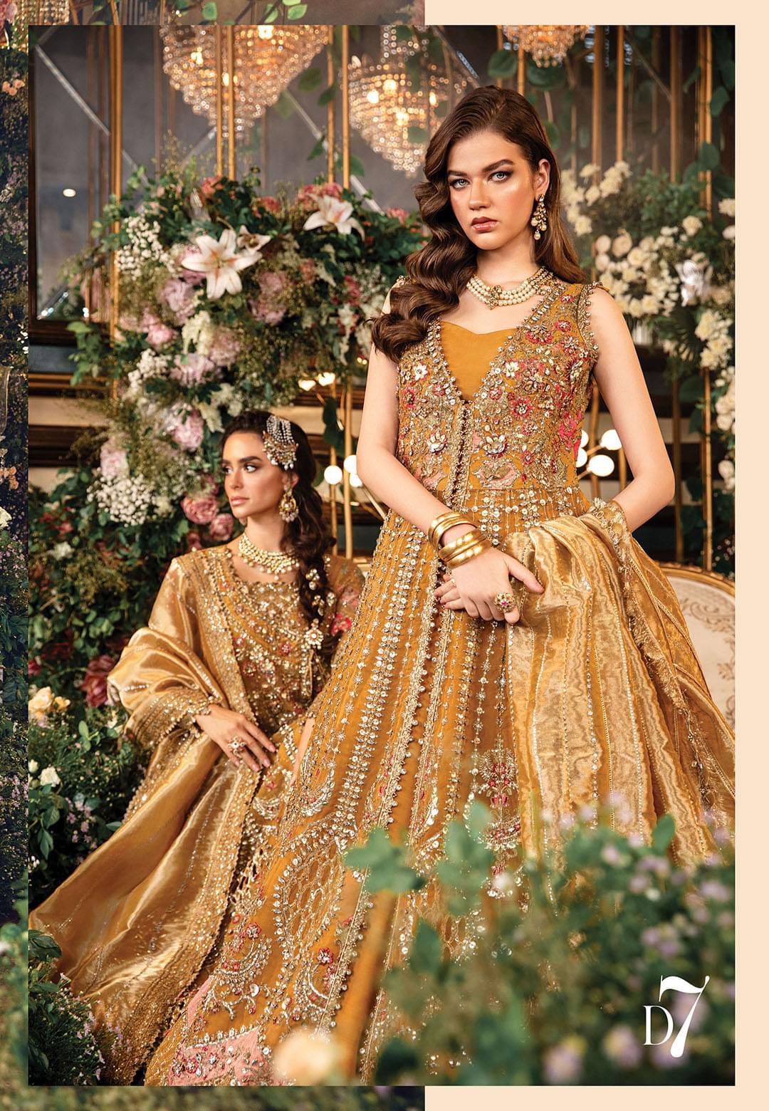 AFA - Maria B - 3 Pc Embroidered Organza Suit | BD-2907 - 101