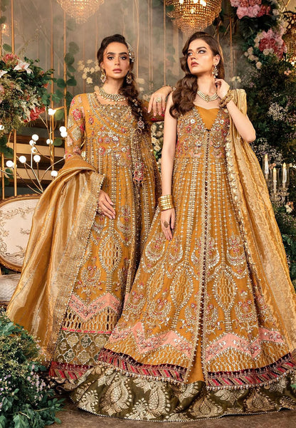 AFA - Maria B - 3 Pc Embroidered Organza Suit | BD-2907 - 101