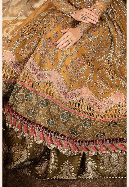 AFA - Maria B - 3 Pc Embroidered Organza Suit | BD-2907 - 101