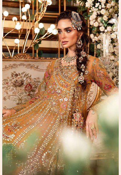 AFA - Maria B - 3 Pc Embroidered Organza Suit | BD-2907 - 101