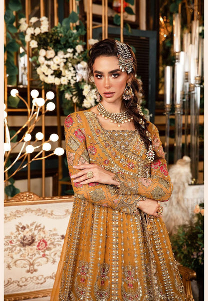 AFA - Maria B - 3 Pc Embroidered Organza Suit | BD-2907 - 101