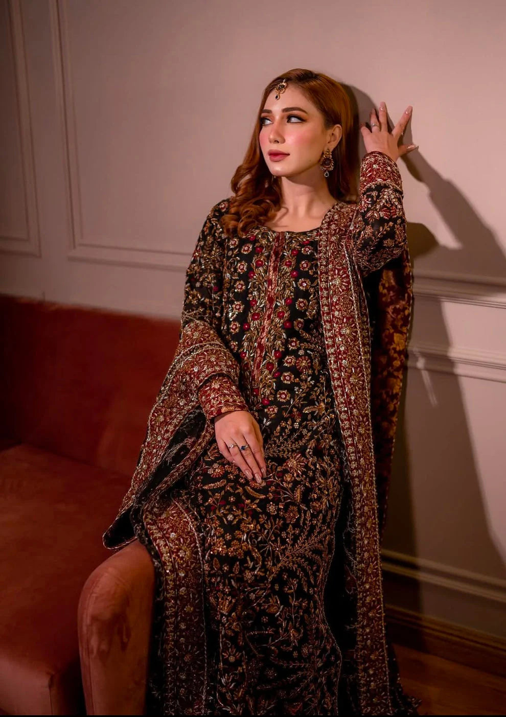 AFA - HARIS SHAKEEL - BLACK FLORAL - 144