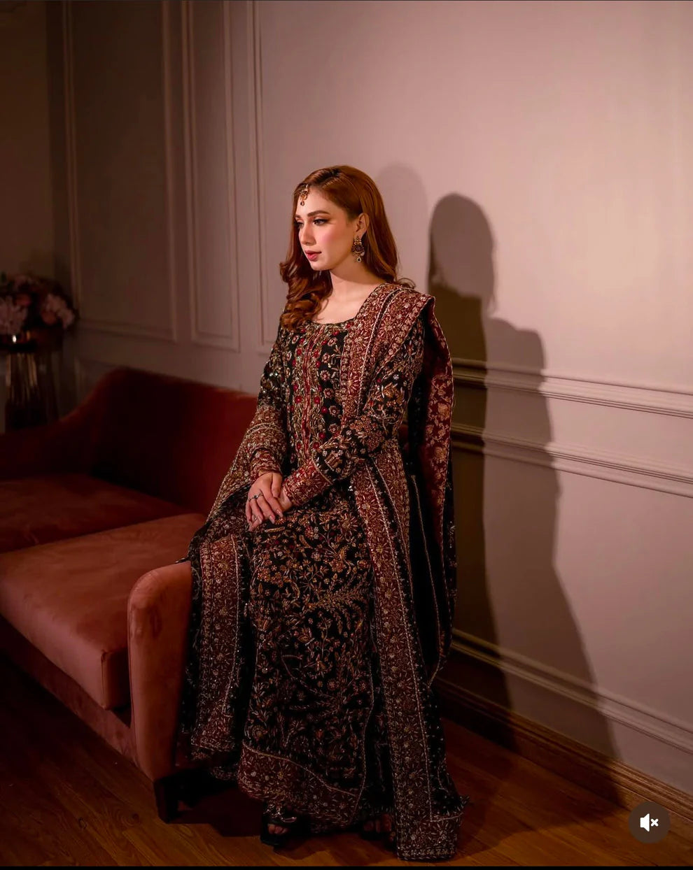 AFA - HARIS SHAKEEL - BLACK FLORAL - 144