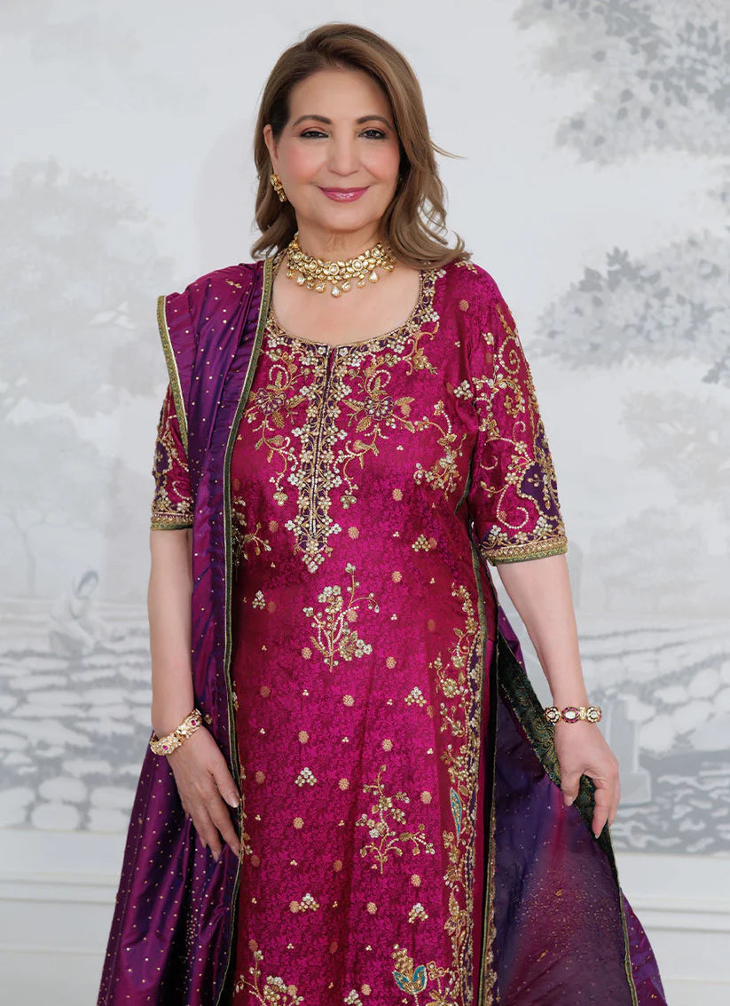 AFA - F T A - Bita Magenta Kurta - 046