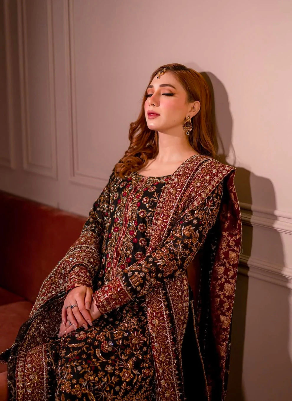 AFA - HARIS SHAKEEL - BLACK FLORAL - 144