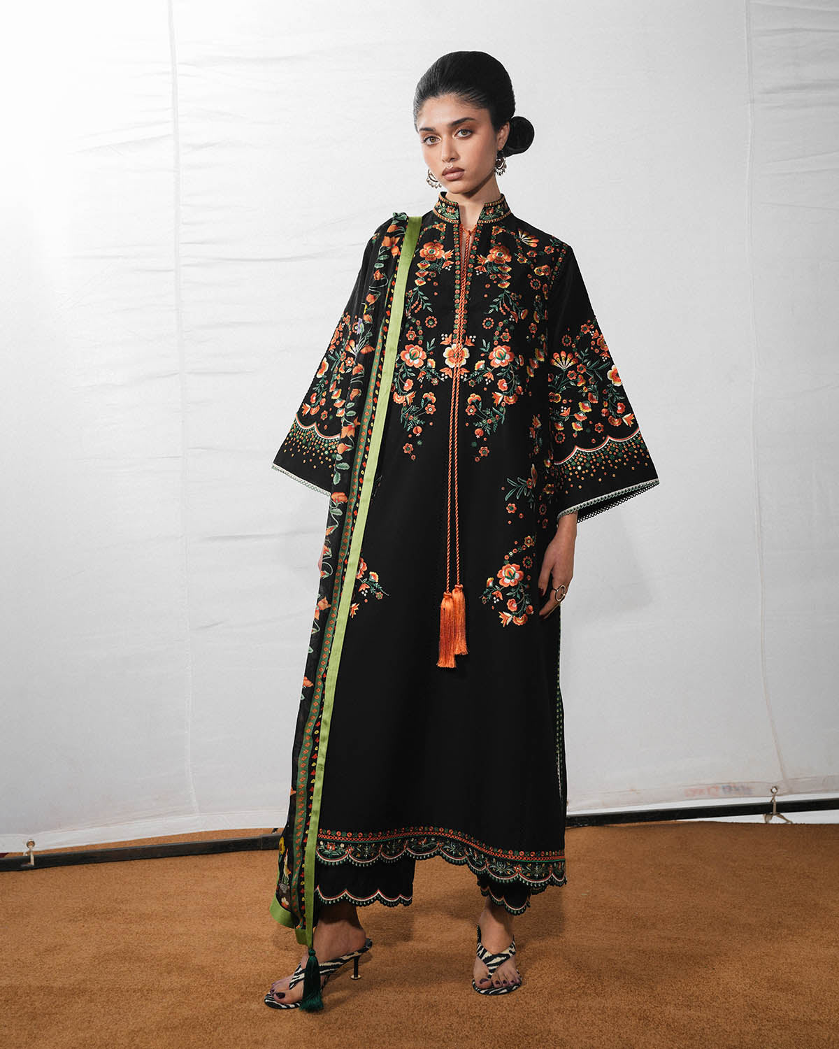 AFA - HUSSAIN REHAR LAWN - BAHRI - Embroidered Cotton Unstitched 3Pc - 176
